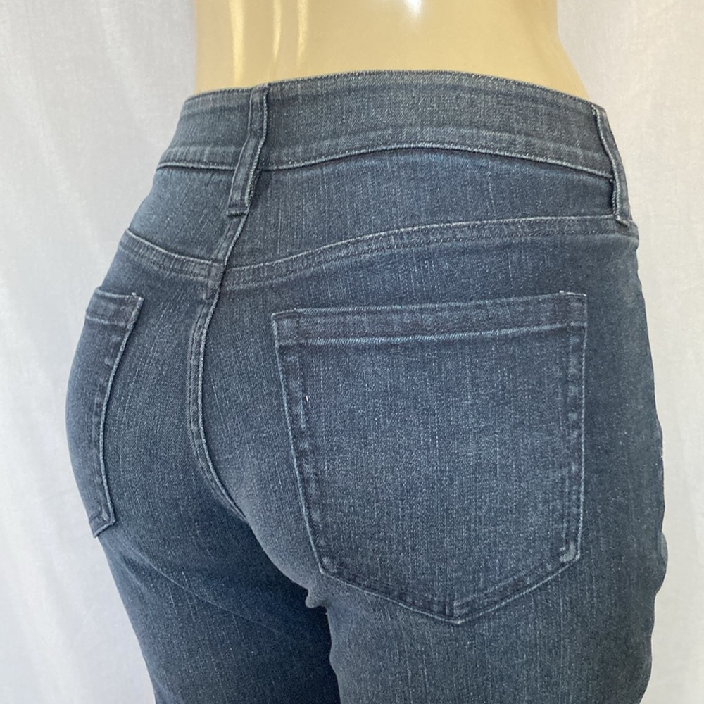 FINAL PRICE Liz Claiborne Tummy Control Size 8 Tall Bootcut Indigo Wash NWT